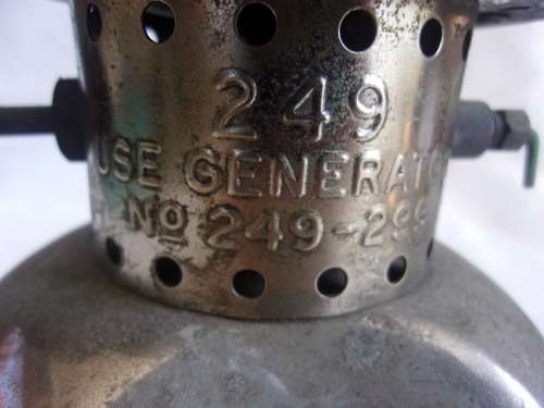 1951 Coleman no. 249 kerosene pressure lamp - made in Canada