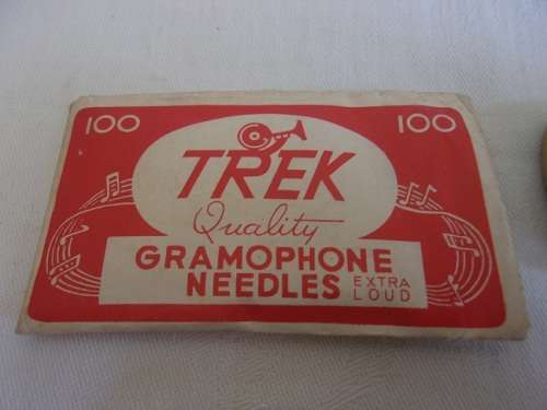 Lot of 10 tins of Gallotone & 1 packet of Trek gramophone needles