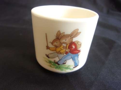 Vintage Royal Doulton Bunnykins 3 item breakfast set
