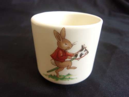 Vintage Royal Doulton Bunnykins 3 item breakfast set