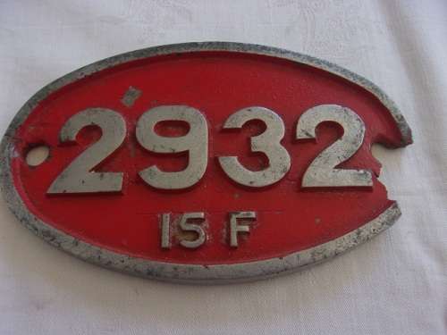 2 Small vintage aluminium SAR train plates for 1 bid