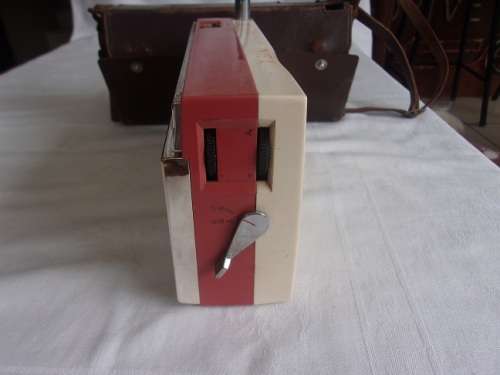 Vintage National 2-Speaker T-79 portable radio