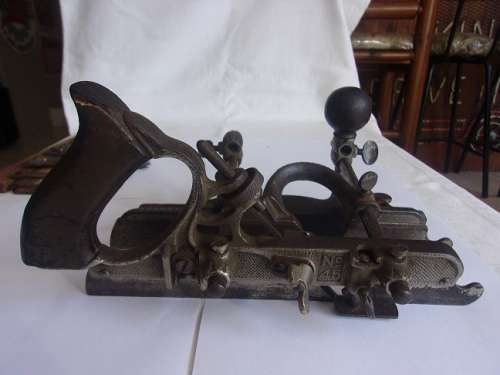 Antique Stanley Rule and Level Co. No. 45 combination plane with 21 cutters