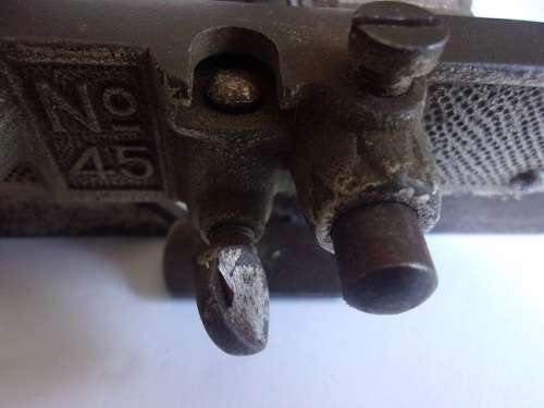 Antique Stanley Rule and Level Co. No. 45 combination plane with 21 cutters