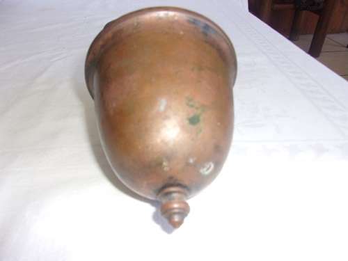 Antique copper rise and fall hanging lamp counterbalance pulley weight