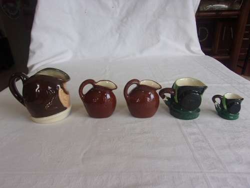 5 Early Royal Doulton character jugs for 1 bid