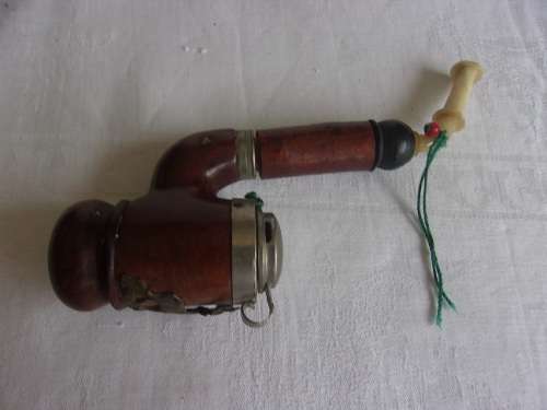 Vintage Czechoslovakian Bruyere Garanti (Genuine Briar) smoking pipe - unused