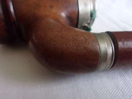 Vintage Czechoslovakian Bruyere Garanti (Genuine Briar) smoking pipe - unused