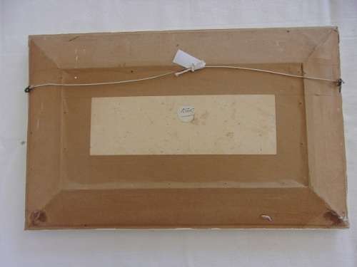 Rare original framed watercolour painting by Malachi Smith (1948-2012) - Fisherman`s Cottage