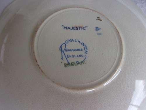 Vintage Royal Winton Chinz `Majestic` pattern tea set