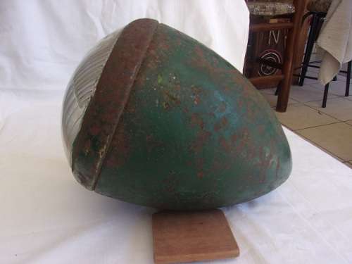 Large vintage art deco truck Tilt Ray headlamp