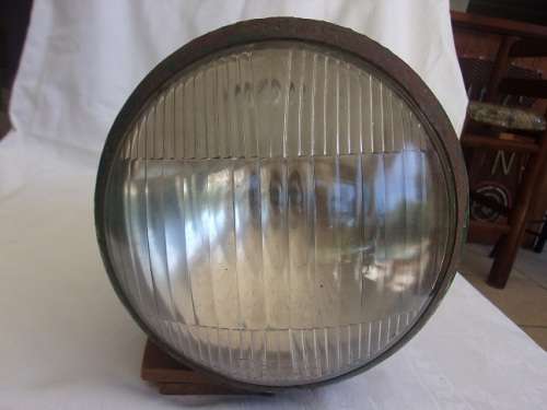 Large vintage art deco truck Tilt Ray headlamp