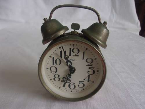 Vintage Prim alarm clock made in Czechoslovalia - working