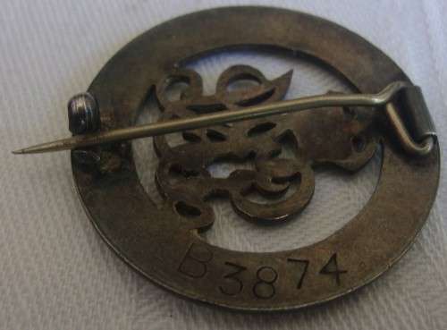 6 WW1 medals and Silver War Badge awarded to J. & J.H. Ludgrove - London Fire Brigade medal included