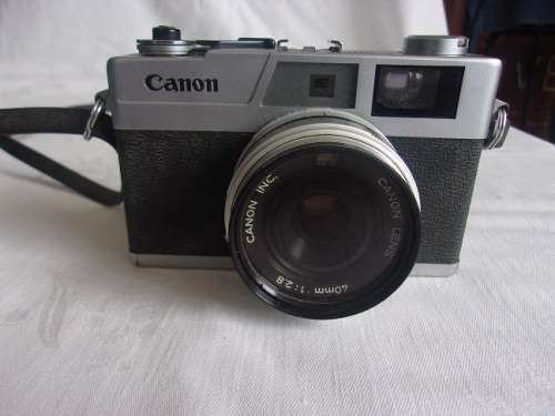 Vintage Canon Canonet 28 camera in original cover