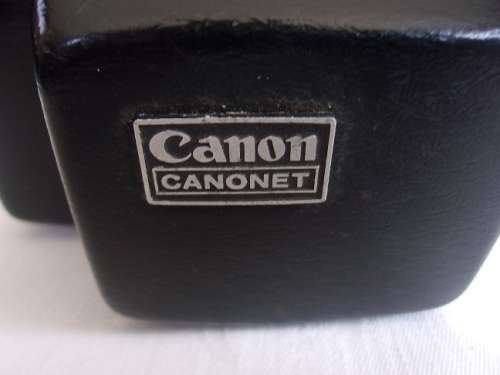 Vintage Canon Canonet 28 camera in original cover