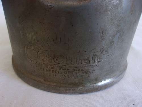 Pre WW2 Coleman 242 B Sport-Light  pressure lantern for restoration - made in Canada