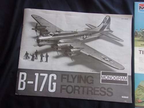 Monogram 1:48 scale B-17g Flying Fortress model plane kit - 5600