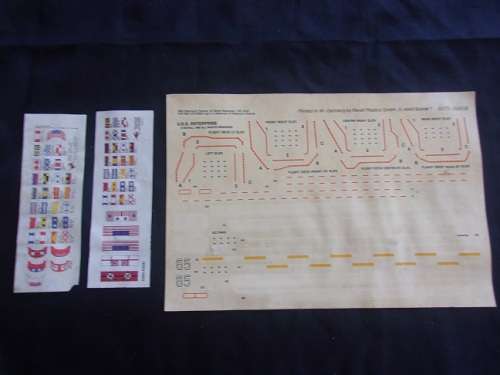 Revell 1:720 scale USS Enterprise model ship kit `The Hunt for Red October` - 4008