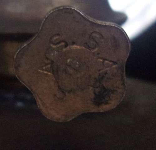 Vintage SAR/SAS guards van lamp with original burner