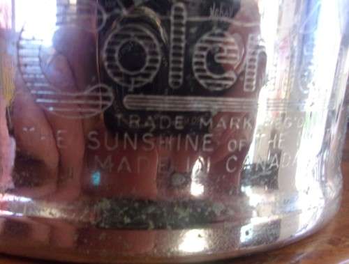 Vintage boxed Coleman 249-E lantern - made in Canada