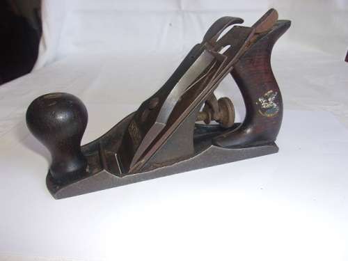 Vintage Stanley No. 2 Sweetheart smoothing plane - cheek chipped