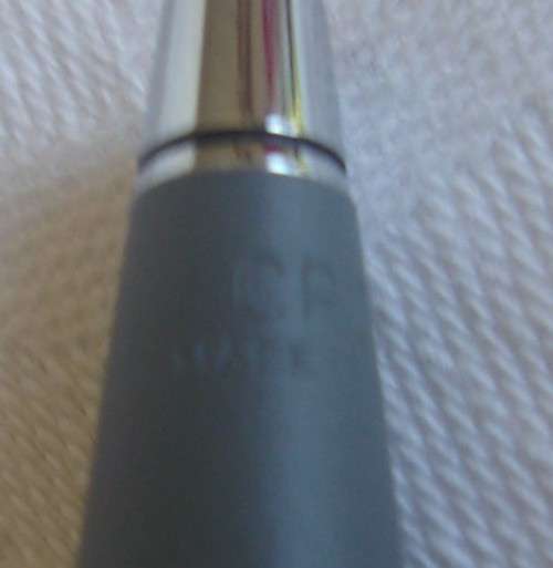 Vintage matte grey Cross 3 piece pen & pencil set - Mercedes logo