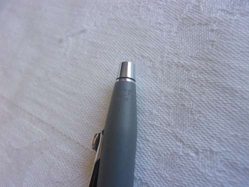 Vintage matte grey Cross 3 piece pen & pencil set - Mercedes logo