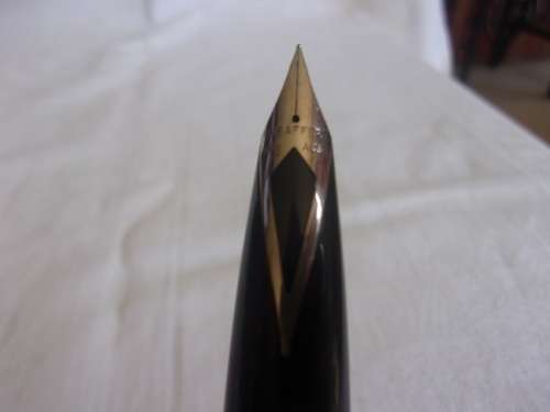 Vintage cased Sheaffer Snorkel White Dot fountain pen - made in Australia