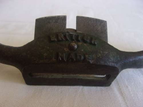 Vintage `British Made` spokeshave plane
