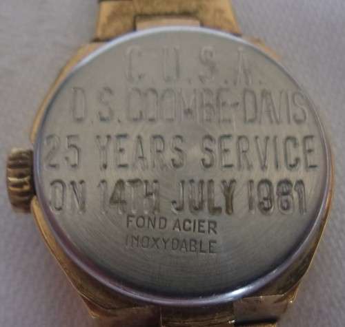 Vintage Tissot Quartz gold plated ladies watch - working