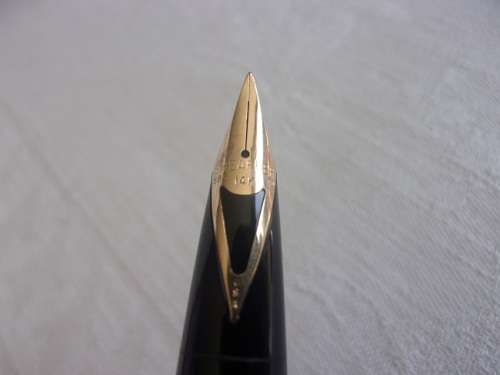 Vintage cased Sheaffer 440 White Dot fountain pen with 14k gold nib