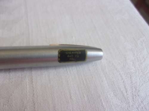 Vintage cased Sheaffer 440 White Dot fountain pen with 14k gold nib