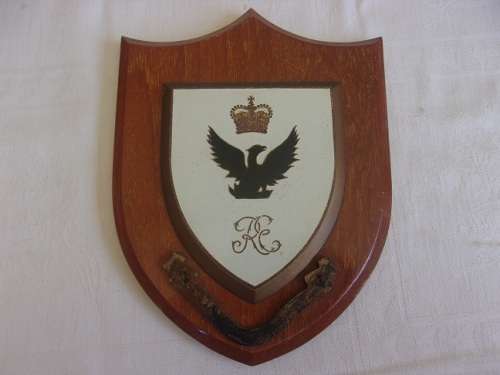 2 Vintage Royal Engineers mess plaques for 1 bid