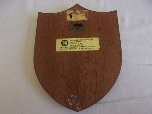 2 Vintage Royal Engineers mess plaques for 1 bid