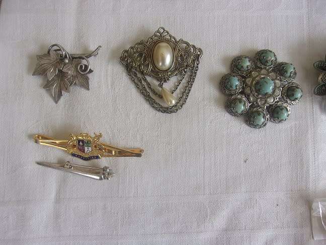 Large lot of vintage costume jewellery in an old box