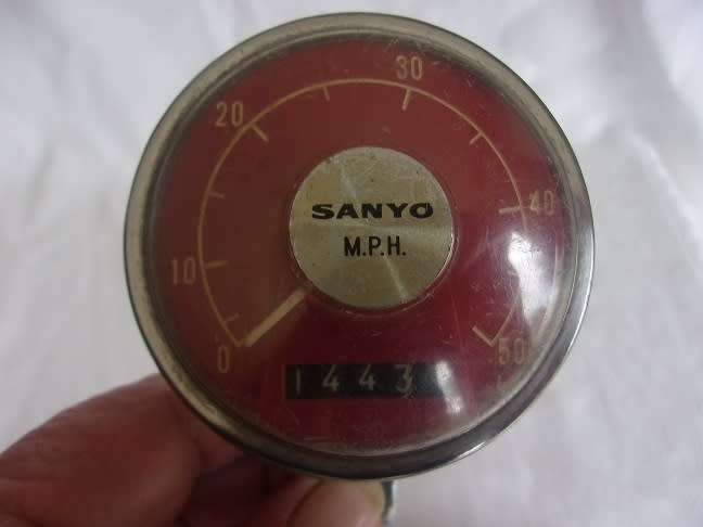 Large lot of vintage bicycle accessories for 1 bid