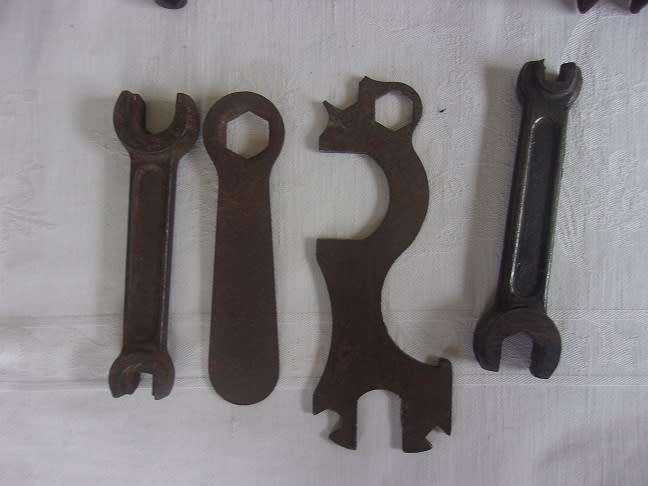 Large lot of vintage bicycle accessories for 1 bid