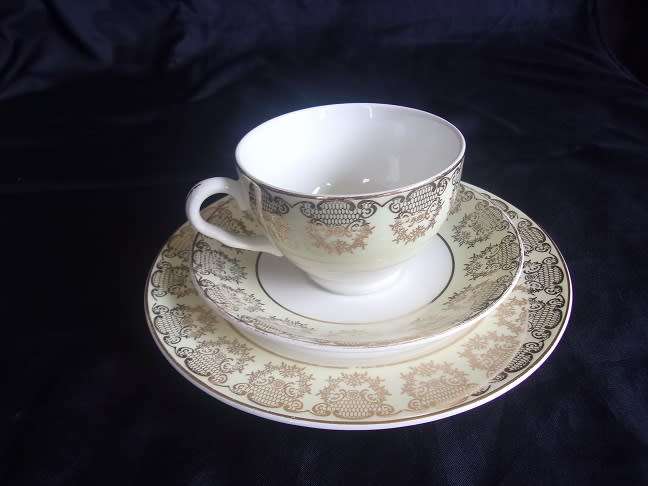 Rare 22 piece art deco Midwinter tea set