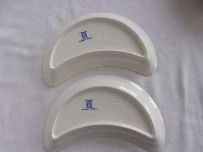 Vintage Copeland Spode blue `Byron` part dinner service
