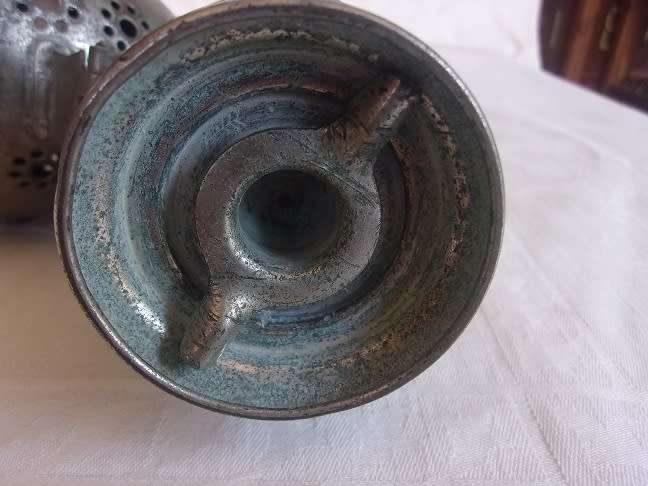 Rare antique Powell & Hanmer "Chieftain" carbide bicycle/ motorbike lamp