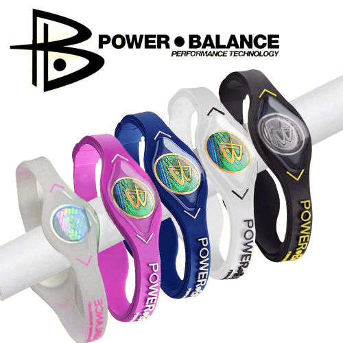 Power Balance Bracelet Hologram Silicone Original Strength Flexibility Brand New