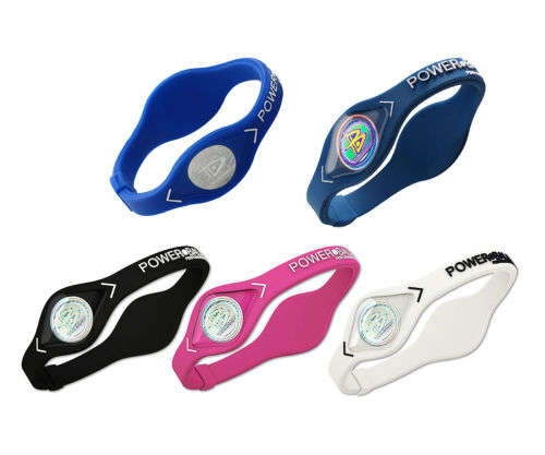 Power Balance Bracelet Hologram Silicone Original Strength Flexibility Brand New