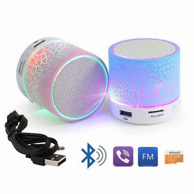 LED Mini Portable Wireless Bluetooth Speaker TF USB Music Sound Subwoofer Box - CHEAPEST SHIPPING