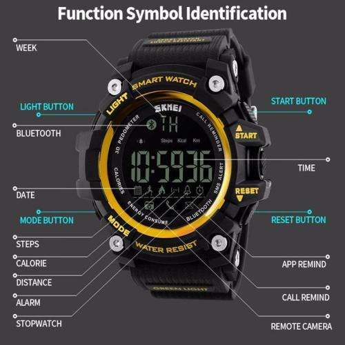 CHEAPEST SHIPPING - Sport Waterproof Bluetooth Smart Watch Phone Mate For Android IOS iPhone