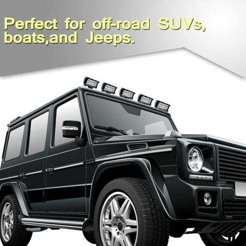 72W SPOT LED Off road Work Light Lamp 12V 24V car boat Truck Driving UTE 6000K