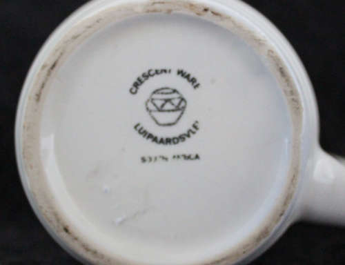 Crescent Ware Luipaardsvlei Newspaper Beer Mug Tankard Jug Pitcher