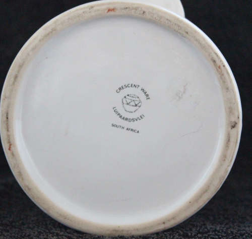 Crescent Ware Luipaardsvlei Newspaper Beer Mug Tankard Jug Pitcher