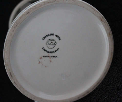 Crescent ware Luipaardsvlei Newspaper Beer Mug Tankard Jug Pitcher