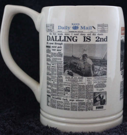 Crescent Ware Cape Times Newspaper Beer Mug 2